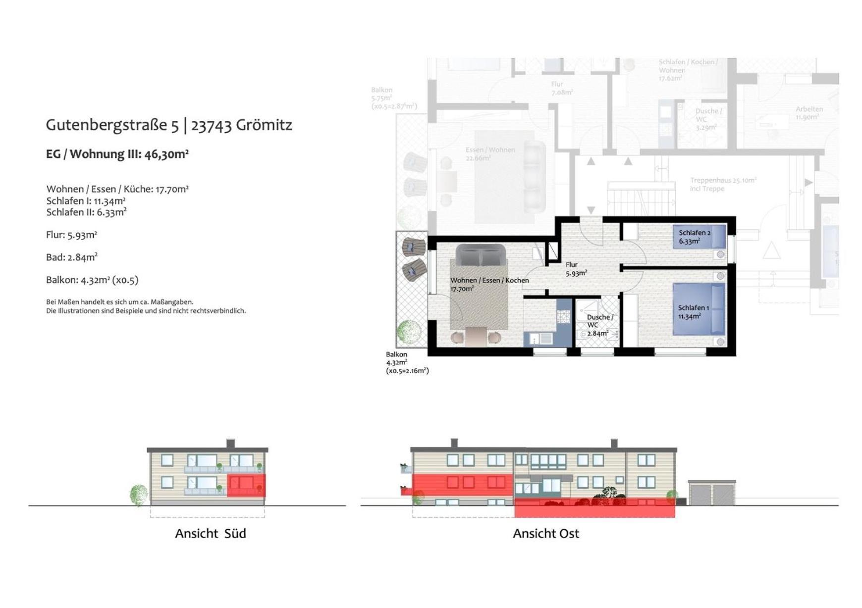 Ostsee-Quartier 3 Gutenbergstrasse 5 Apparto 그로미츠 외부 사진